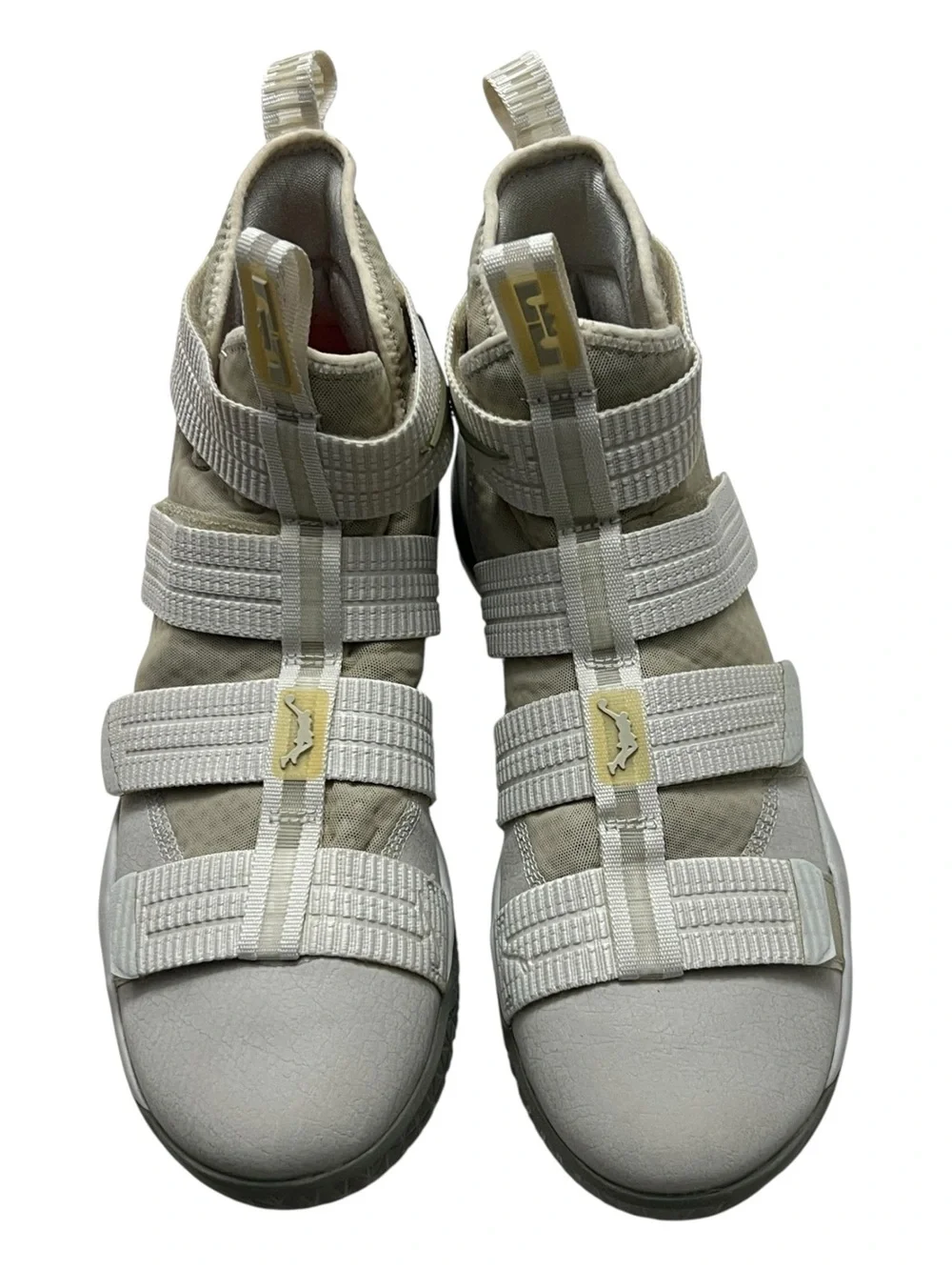 Nike LeBron Zoom Soldier 11 XI Glacier Grey Basketball Shoes Men's 11.5